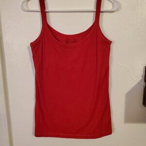 Red tank top